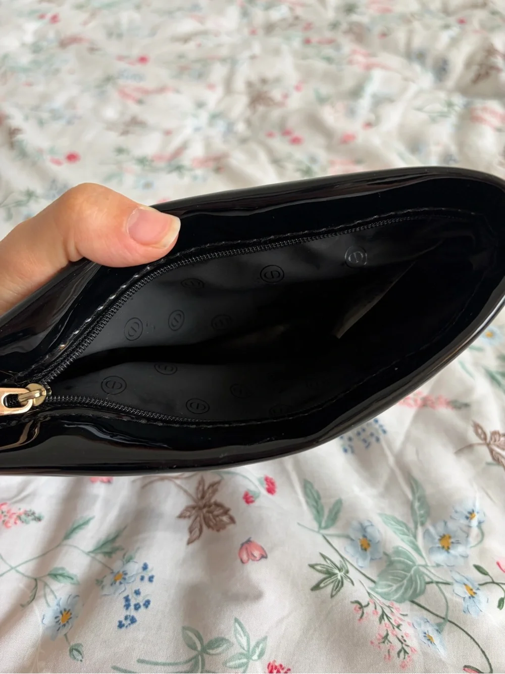 Dior shiny black